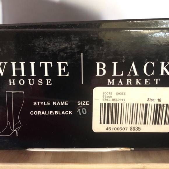 WHBM Coralie  High Heel Tall Boots size 10 - Picture 10 of 11